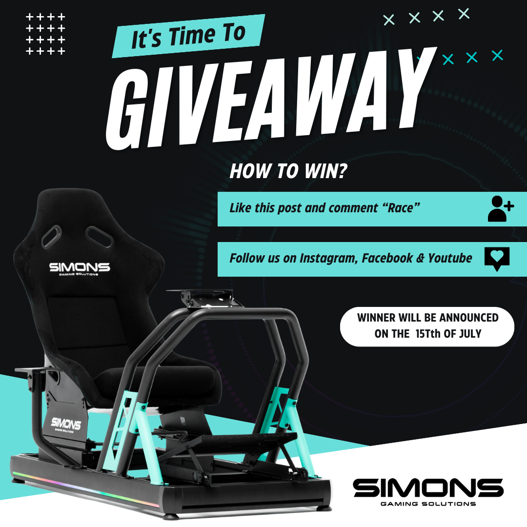 Simons Gaming Solutions S1 Cockpit Giveaway