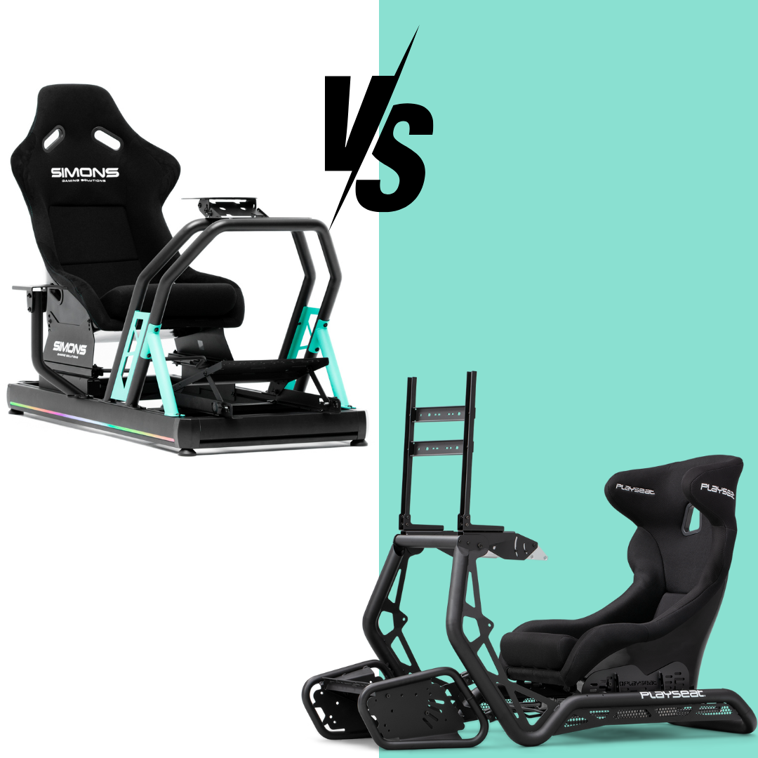 The Simons Gaming Solutions S1 Cockpit Vs the PLAYSEAT® SENSATION PRO