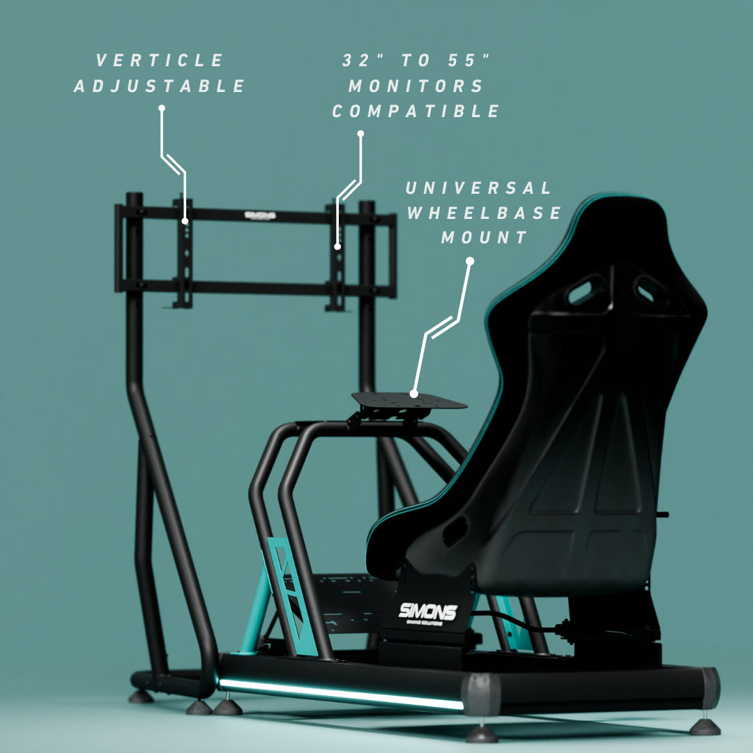 S1 Cockpit + Single Monitor Stand