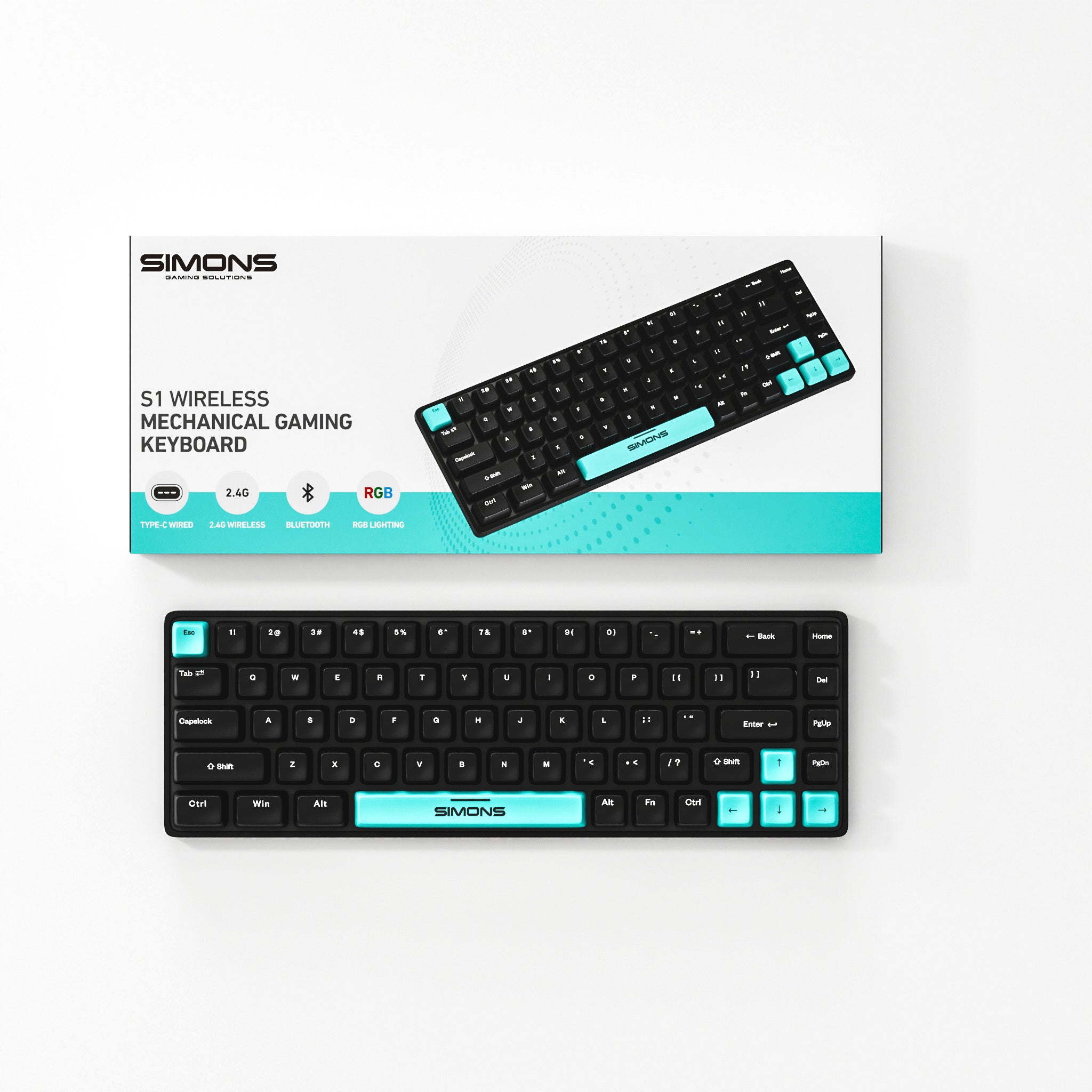 S1 Wireless Mechanical Gaming Keyboard