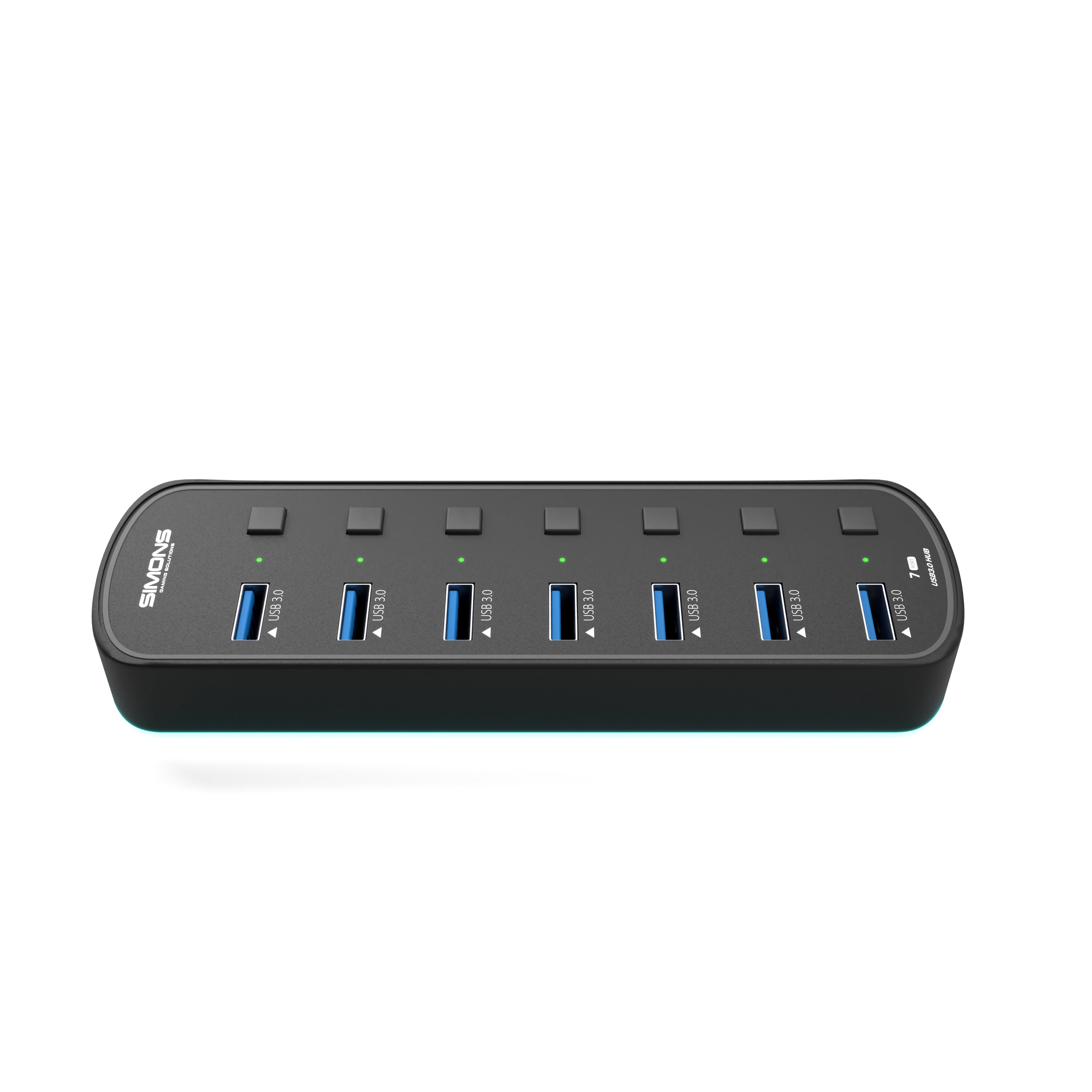 S1 7-Port USB 3.0 Hub - Simons Gaming Solutions