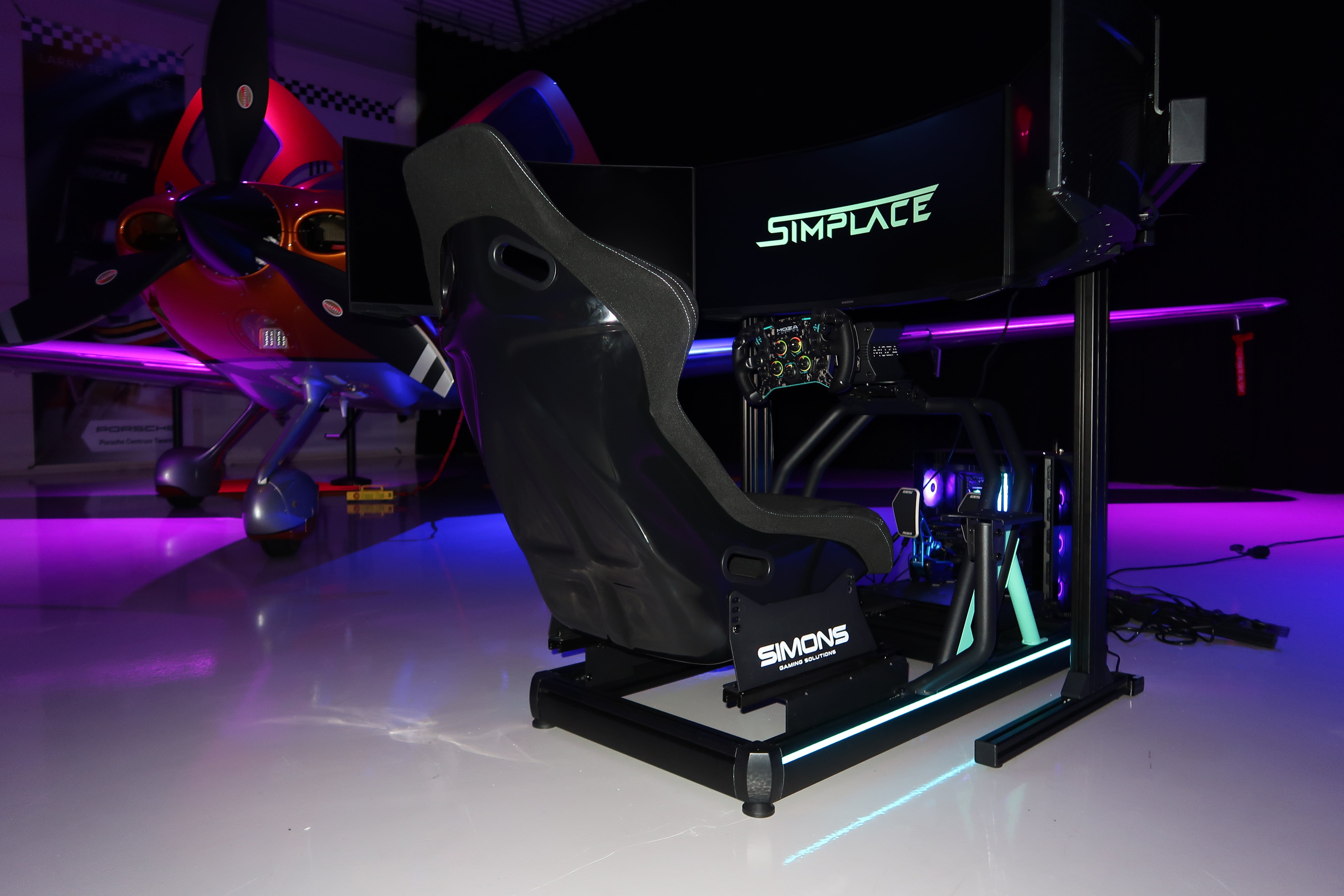 Sim racing rumble online seat